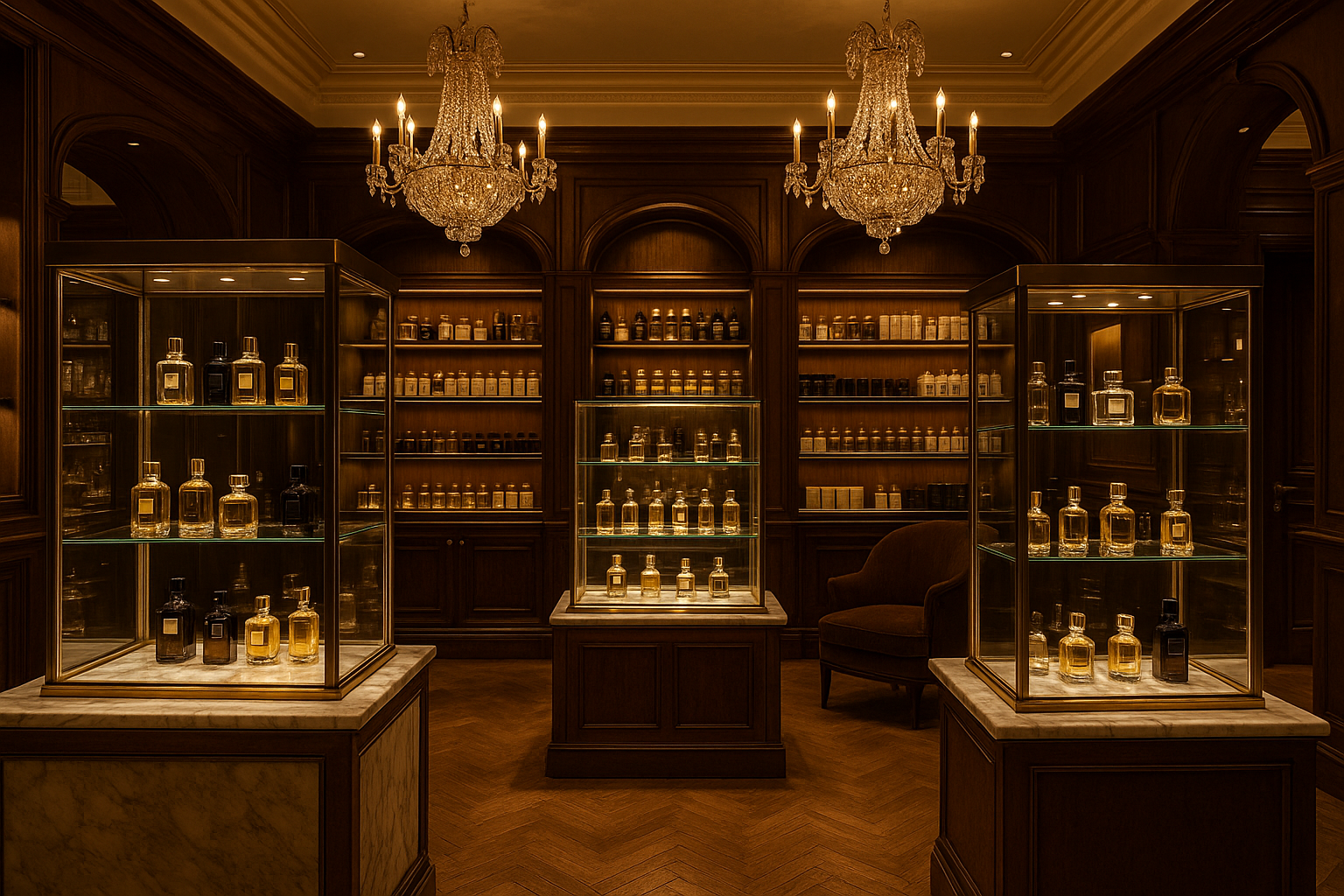 imagen realista de perfumeria algo top 